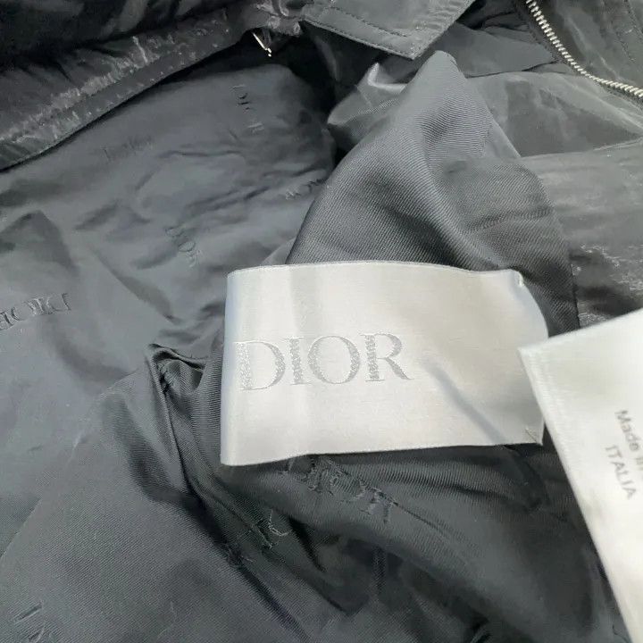 Dior Dior Black Hooded Loose Zip Jacket 0079 Size US L / EU 52-54 / 3 - 6 Thumbnail