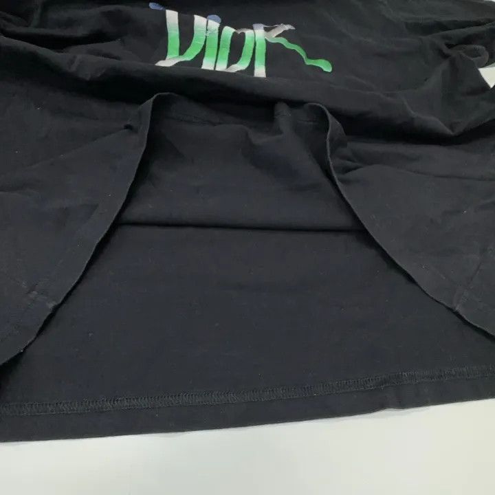 Dior Dior Gradient Color Embroidered T-Shirt for Men 0079 Size US L / EU 52-54 / 3 - 11 Thumbnail