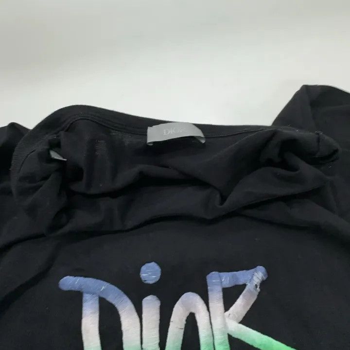Dior Dior Gradient Color Embroidered T-Shirt for Men 0079 Size US L / EU 52-54 / 3 - 8 Thumbnail