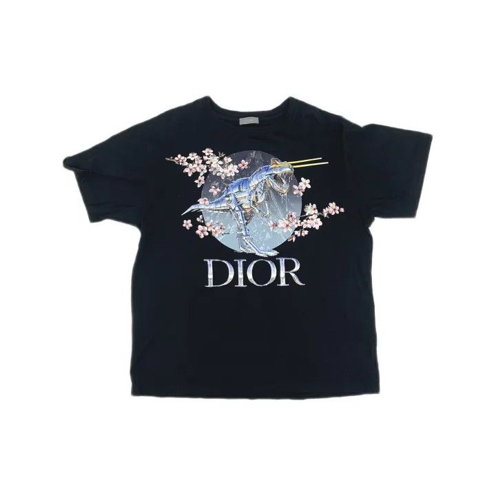 Dior Dior x Sorayama Black Short Sleeve T-Shirt 0079 Size US L / EU 52-54 / 3 - 2 Thumbnail