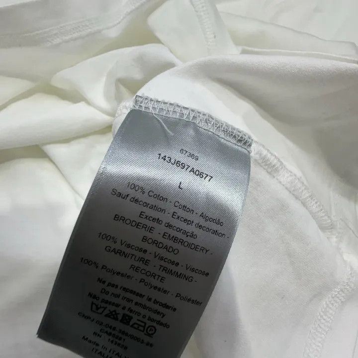 Dior Dior x Kenny Scharf White Graphic Short Sleeve T-Shirt 0079 Size US L / EU 52-54 / 3 - 4 Thumbnail