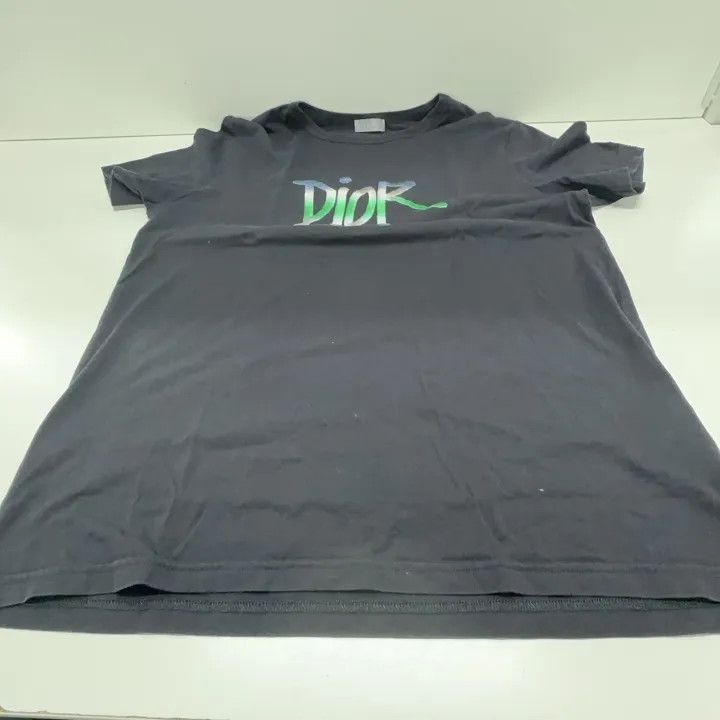 Dior Dior Gradient Embroidery Short Sleeve T-Shirt 0079 Size US L / EU 52-54 / 3 - 9 Thumbnail