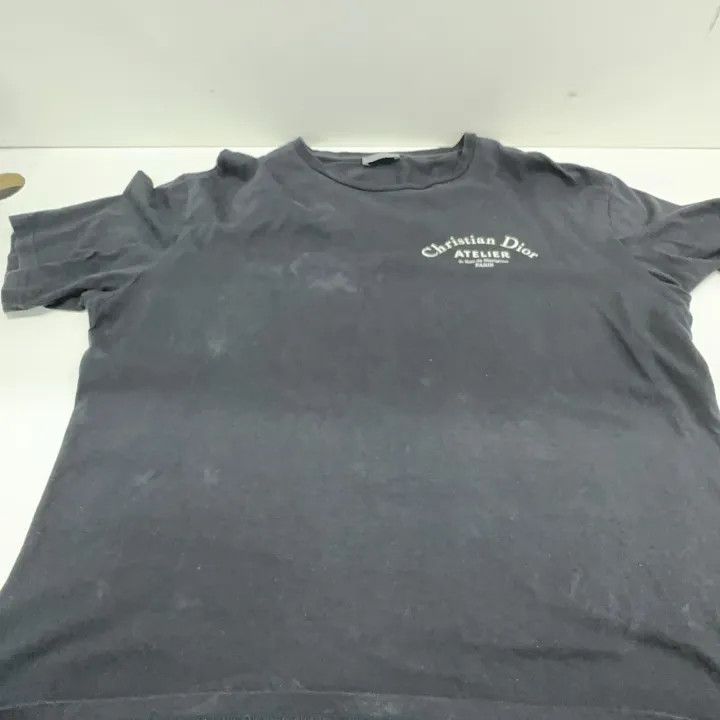 Dior Dior "Christian Atelier" Black Short Sleeve Tee 0079 Size US L / EU 52-54 / 3 - 7 Thumbnail