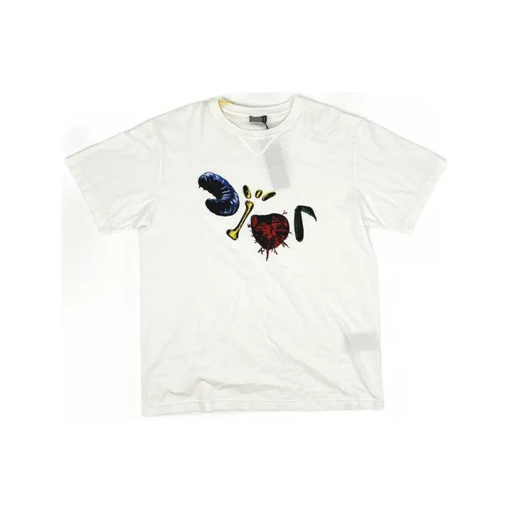 Dior Dior x Travis Scott Colorblock Graphic T-Shirt 0079 Size US L / EU 52-54 / 3 - 2 Thumbnail