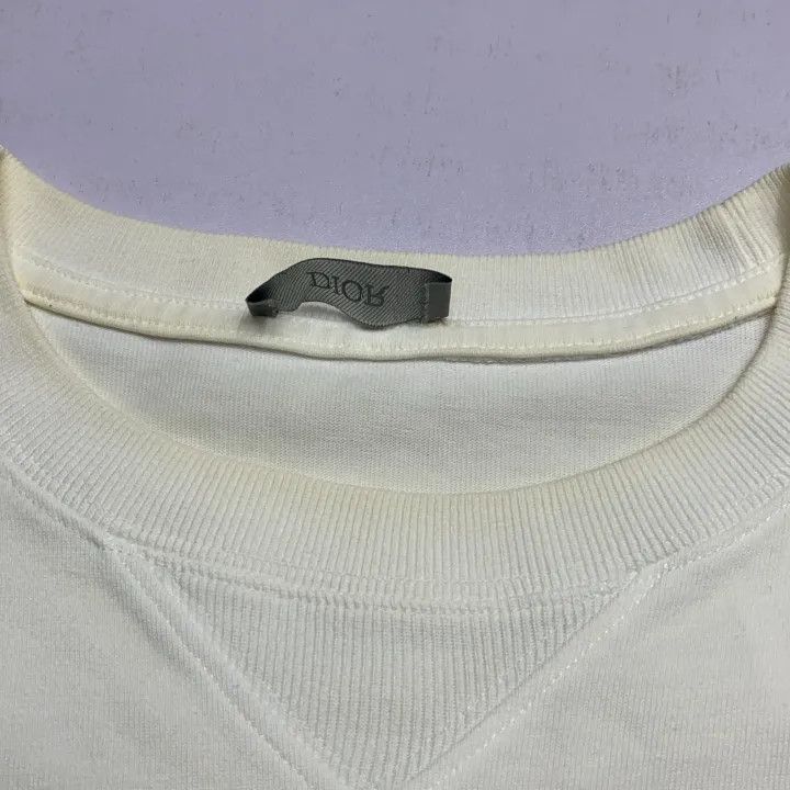 Dior Dior Air Jordan 1 Capsule White T-Shirt 0079 Size US L / EU 52-54 / 3 - 7 Thumbnail