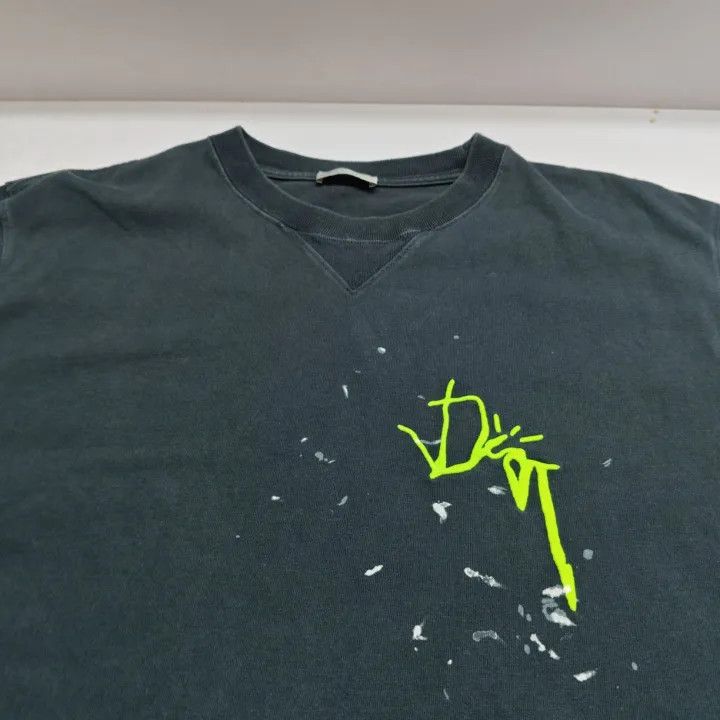 Dior Dior Travis Scott Collaboration Oversized Navy T-Shirt 0079 Size US L / EU 52-54 / 3 - 11 Thumbnail
