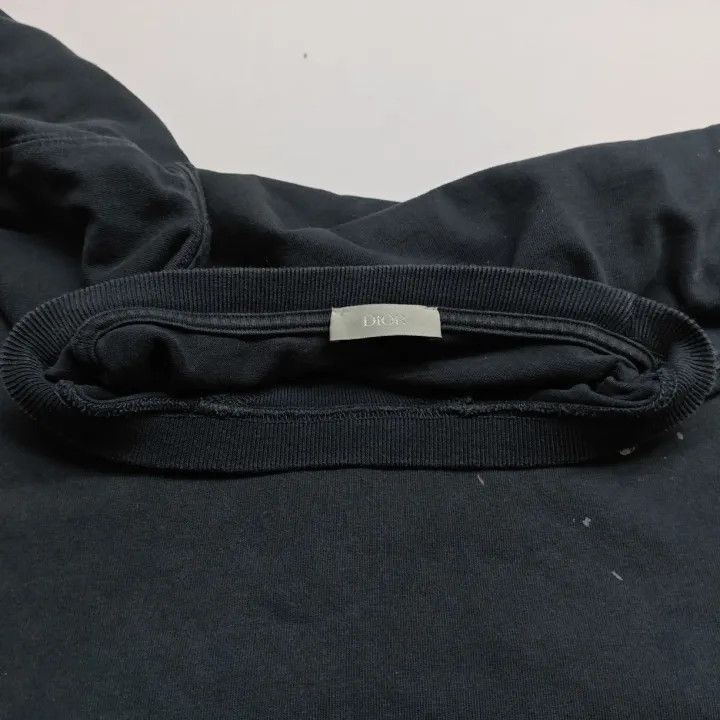 Dior Dior Travis Scott Collaboration Oversized Navy T-Shirt 0079 Size US L / EU 52-54 / 3 - 7 Thumbnail
