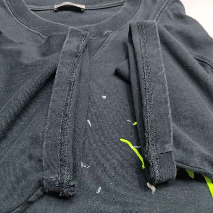 Dior Dior Travis Scott Collaboration Oversized Navy T-Shirt 0079 Size US L / EU 52-54 / 3 - 10 Thumbnail