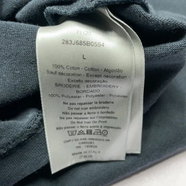Dior Dior Travis Scott Collaboration Oversized Navy T-Shirt 0079 Size US L / EU 52-54 / 3 - 4 Thumbnail