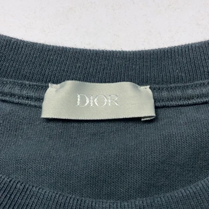 Dior Dior Travis Scott Collaboration Oversized Navy T-Shirt 0079 Size US L / EU 52-54 / 3 - 5 Thumbnail