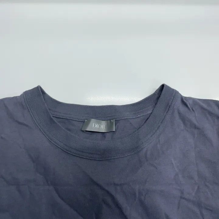Dior Dior SS24 Logo Print Grey T-shirt 0079 Size US L / EU 52-54 / 3 - 6 Thumbnail