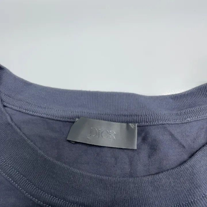 Dior Dior SS24 Logo Print Grey T-shirt 0079 Size US L / EU 52-54 / 3 - 4 Thumbnail
