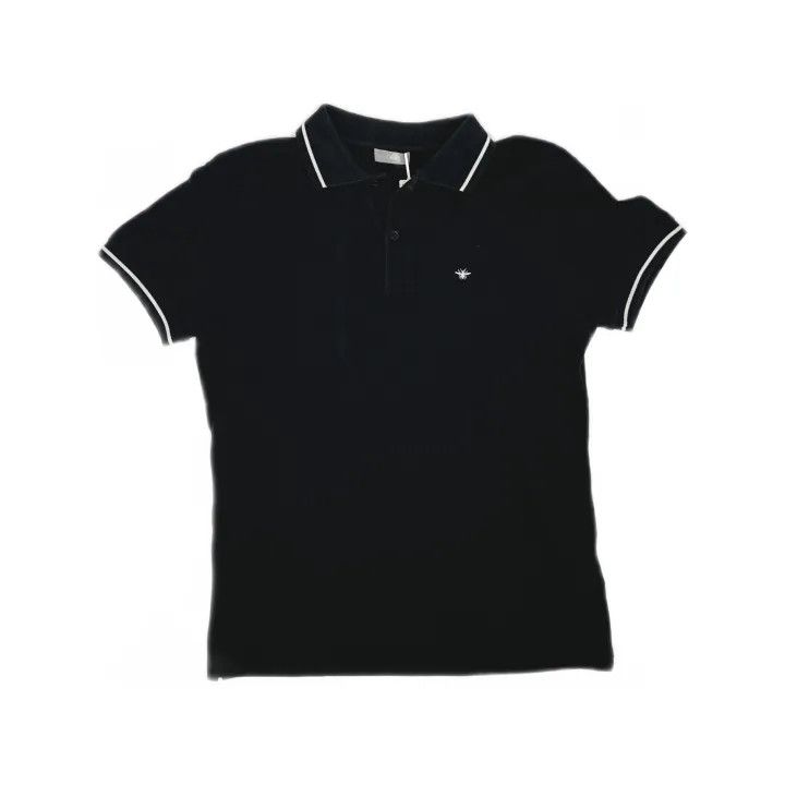 Dior Dior Embroidered Bee Black Polo Shirt 0079 Size US L / EU 52-54 / 3 - 2 Thumbnail