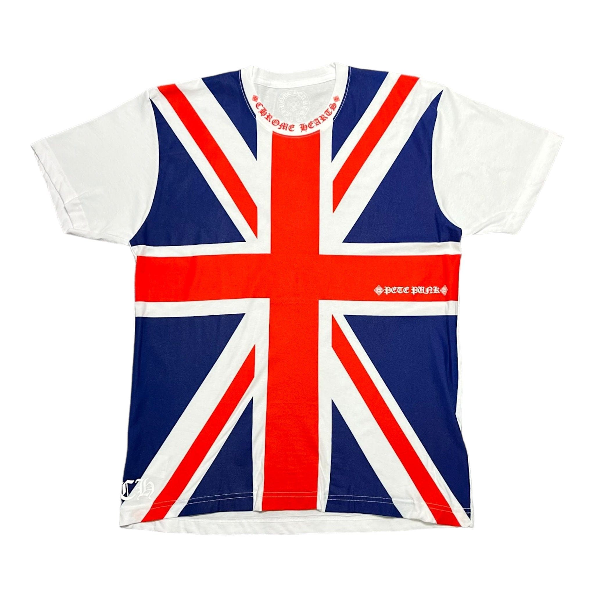 トップス Chrom hearts union jack T-shirt CHROME HEARTS クロムハーツ UNION JACK ユニオンジャック T