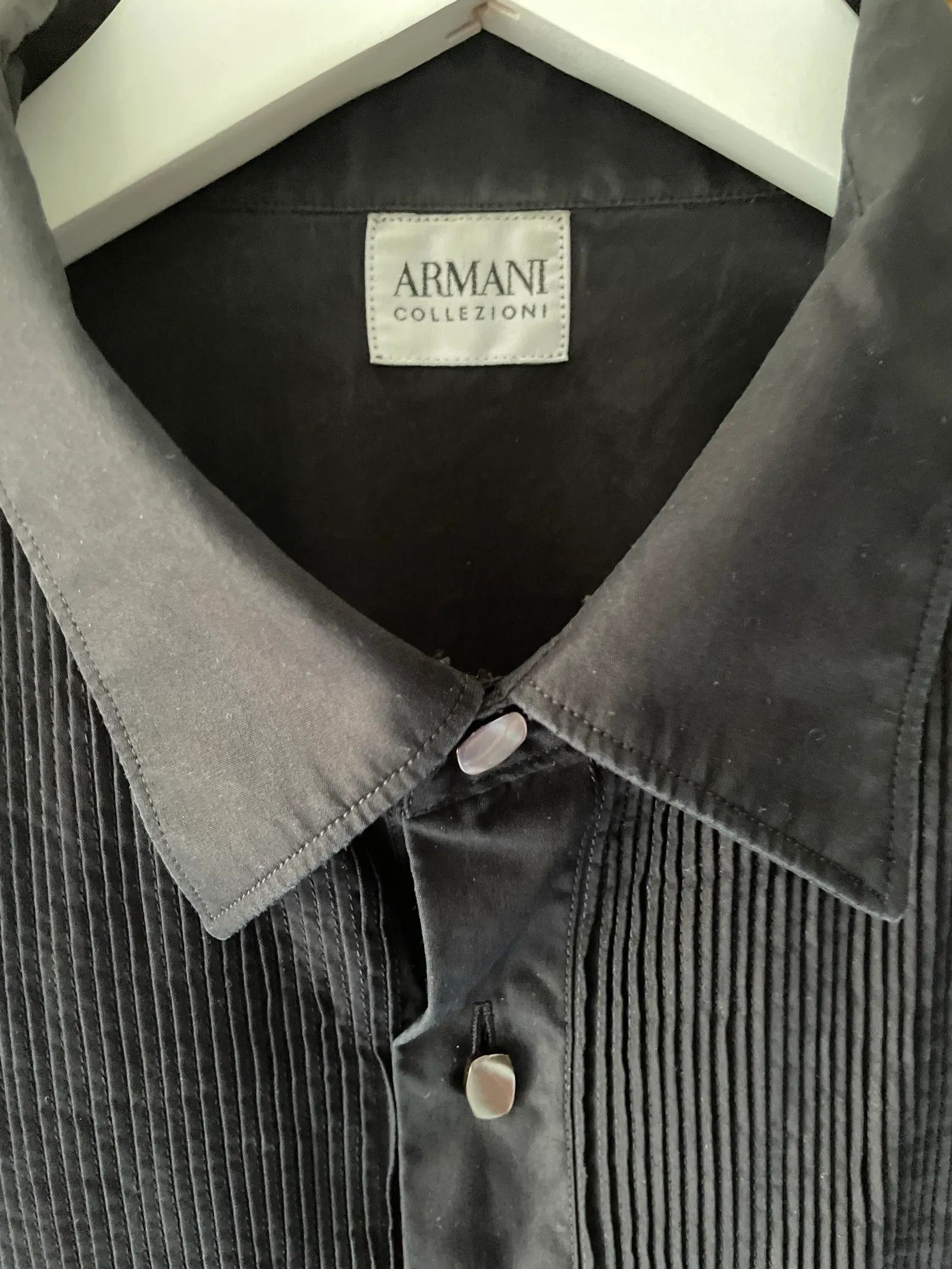 Armani Armani Shirt Size US XL / EU 56 / 4 - 2 Thumbnail