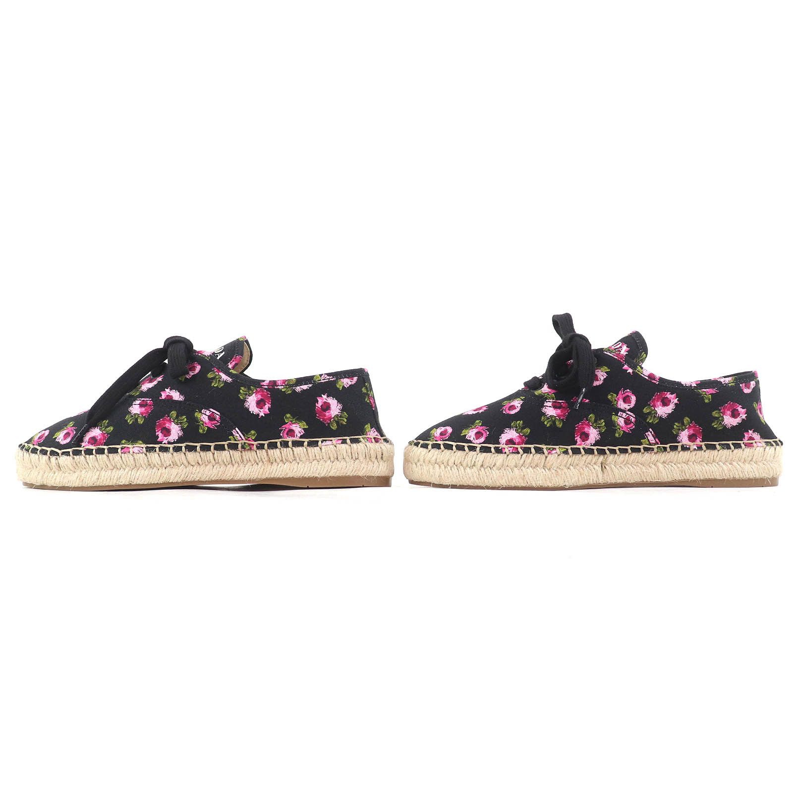 Prada Prada Prada Gabardine Canvas Espadrilles Canvas Shoes DUTY FREE for USA Size ONE SIZE - 3 Thumbnail