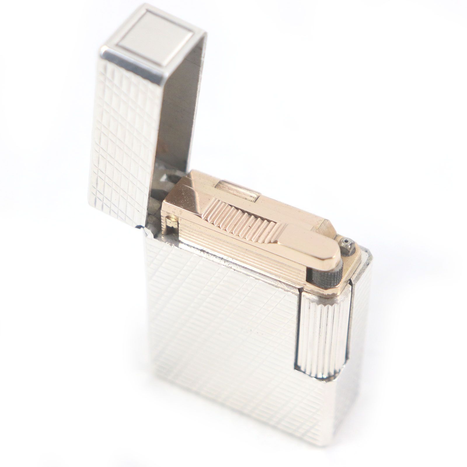 Other Other Dupont Line 1 Check Pattern Lighter Metal Lighter DUTY FREE for USA Size ONE SIZE - 3 Thumbnail