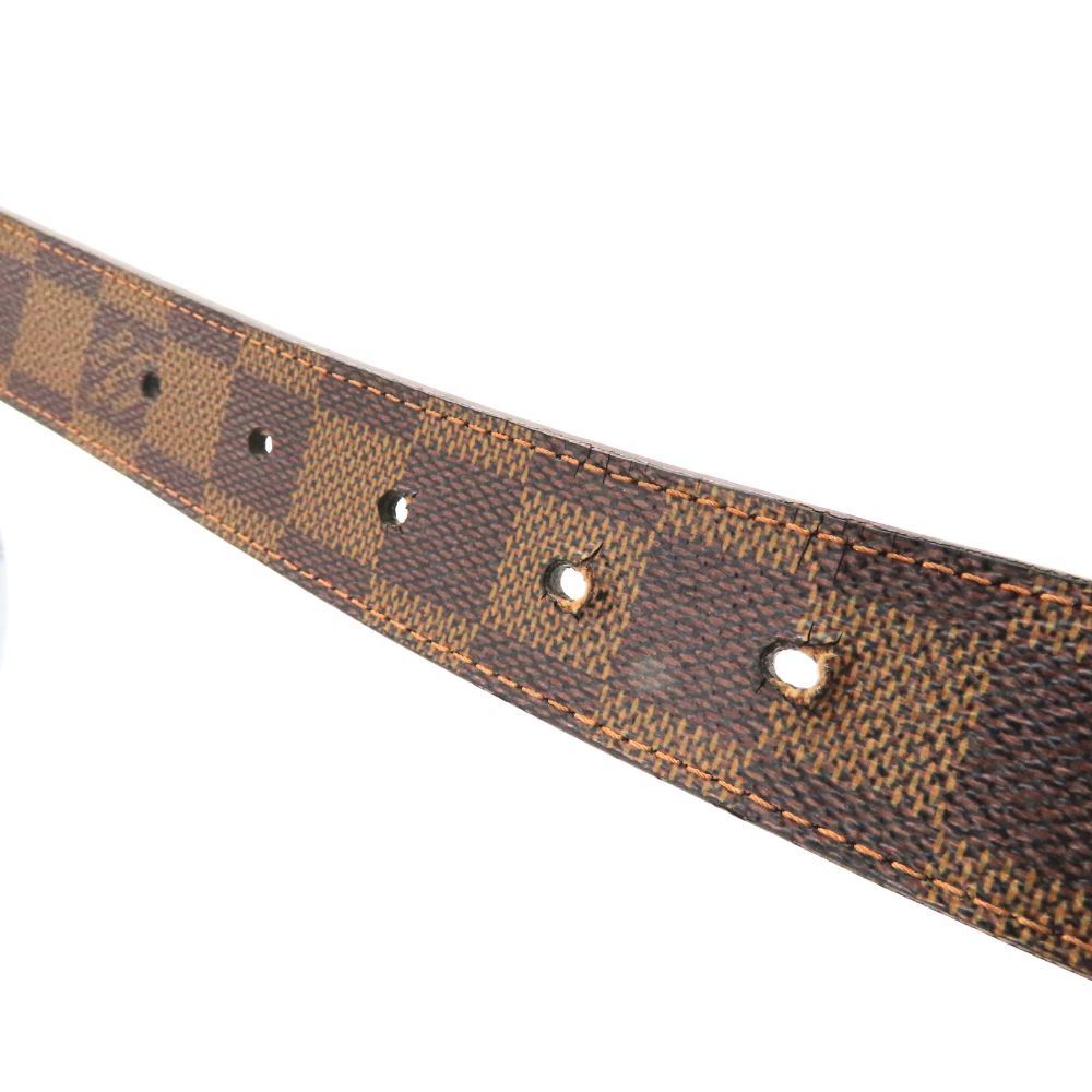 Louis Vuitton Louis Vuitton Louis Vuitton Ceinture Carré Damier Ebene Belt Canvas Other M6944V DUTY FREE for USA Size ONE SIZE - 10 Thumbnail