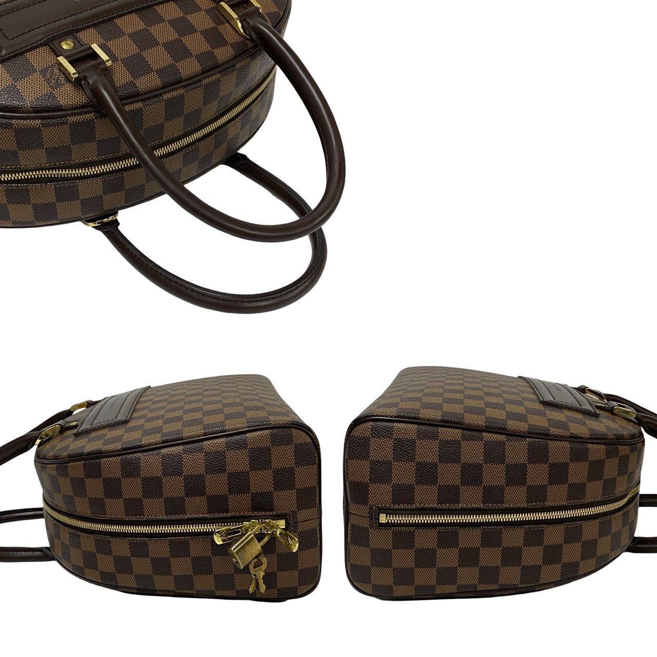 Louis Vuitton Louis Vuitton Louis Vuitton Nolita Damier Leather 2way Bag Canvas Handbag Size ONE SIZE - 6 Thumbnail