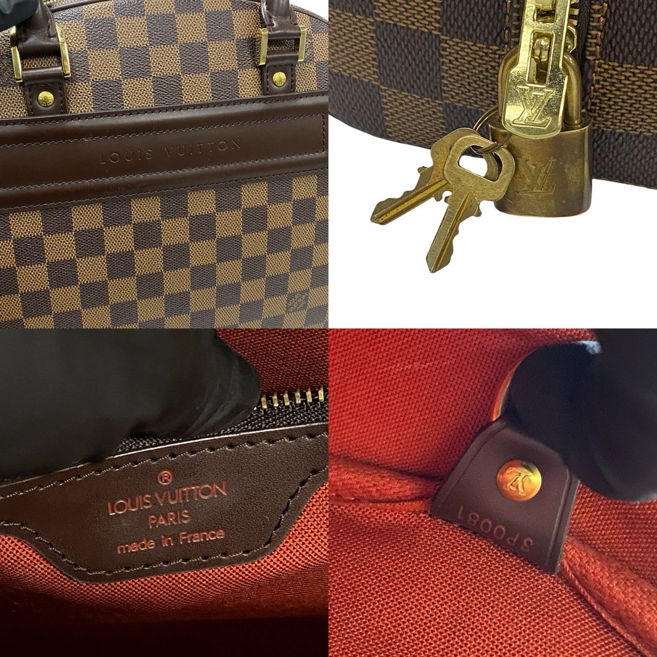Louis Vuitton Louis Vuitton Louis Vuitton Nolita Damier Leather 2way Bag Canvas Handbag Size ONE SIZE - 4 Thumbnail