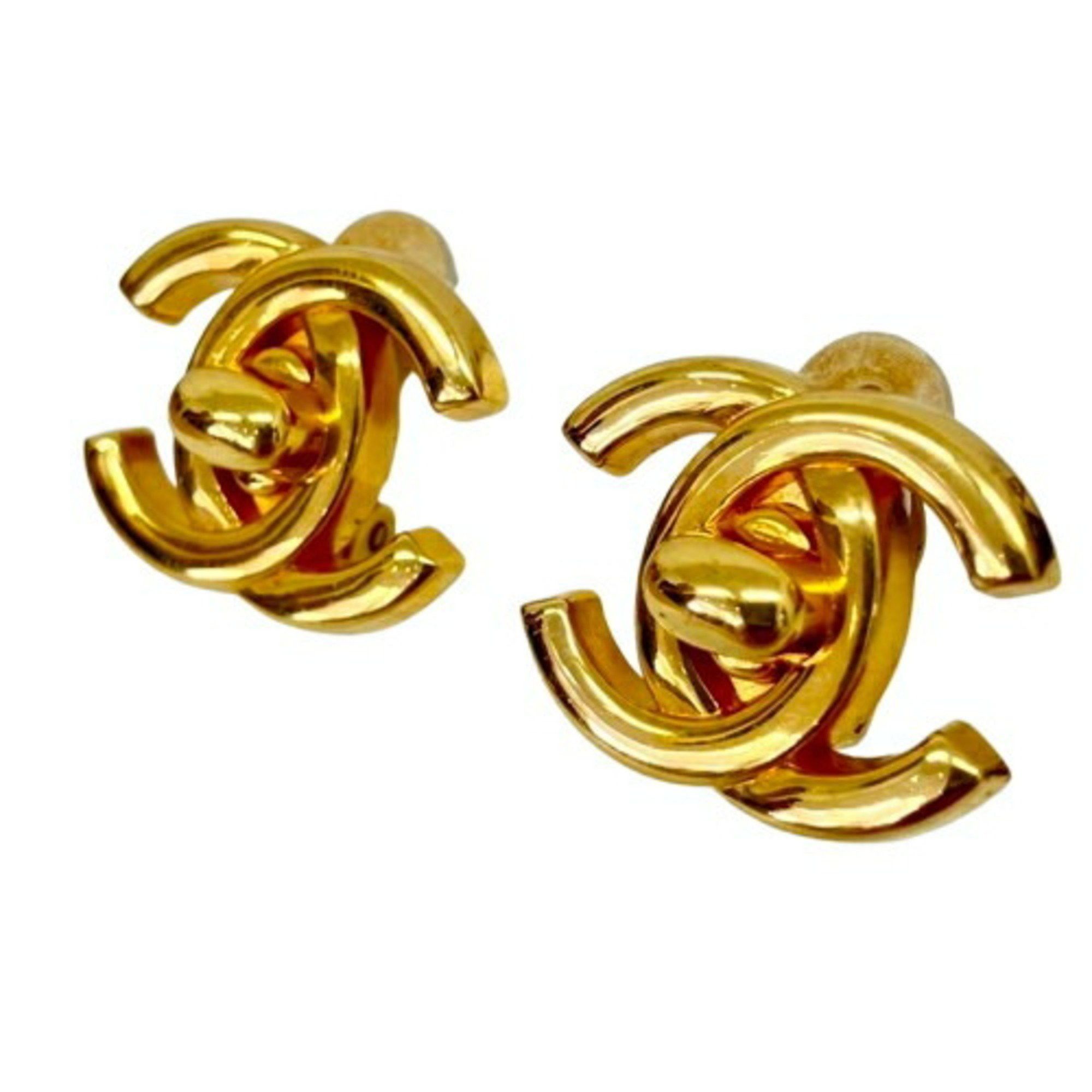 Chanel Chanel Coco Mark earring Size ONE SIZE - 3 Thumbnail