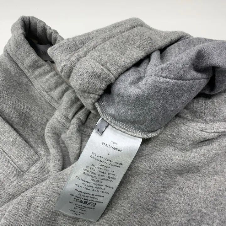 Dior Dior Gray Straight Fit Sports Pants 0079 Size US 34 / EU 50 - 4 Thumbnail