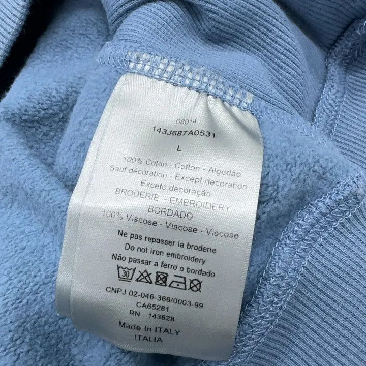 Dior Dior Logo Print Sweatshirt for Men 0079 Size US L / EU 52-54 / 3 - 5 Thumbnail