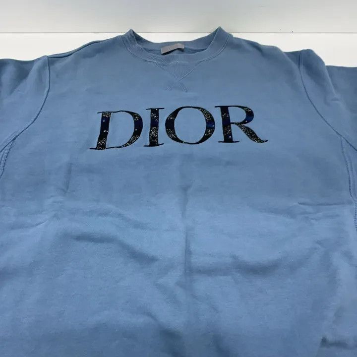 Dior Dior Logo Print Sweatshirt for Men 0079 Size US L / EU 52-54 / 3 - 7 Thumbnail