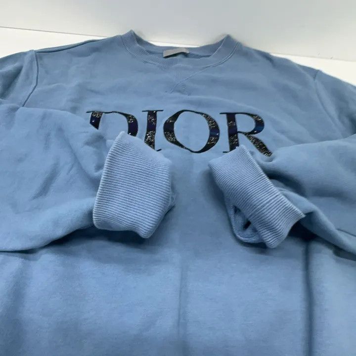 Dior Dior Logo Print Sweatshirt for Men 0079 Size US L / EU 52-54 / 3 - 9 Thumbnail