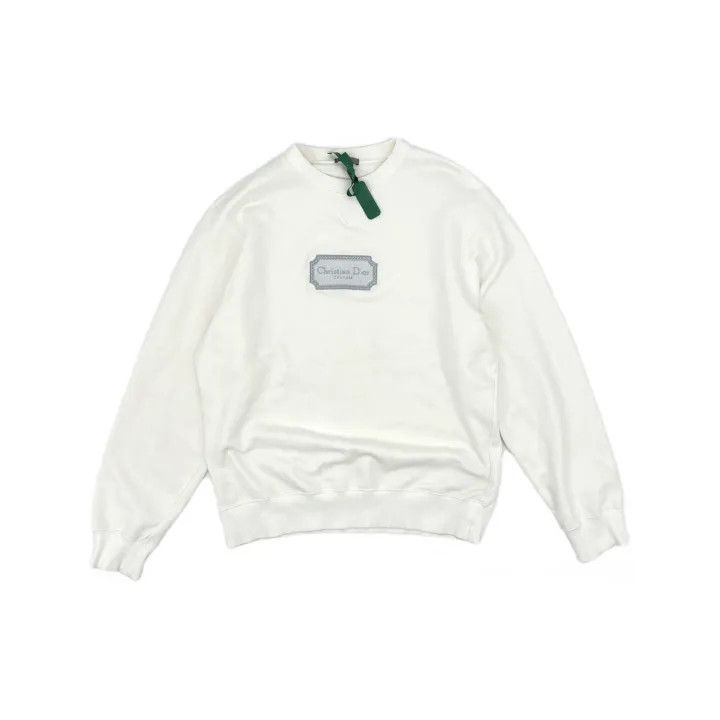 Dior Dior Logo Long Sleeve Sweatshirt for Men 0079 Size US L / EU 52-54 / 3 - 2 Thumbnail