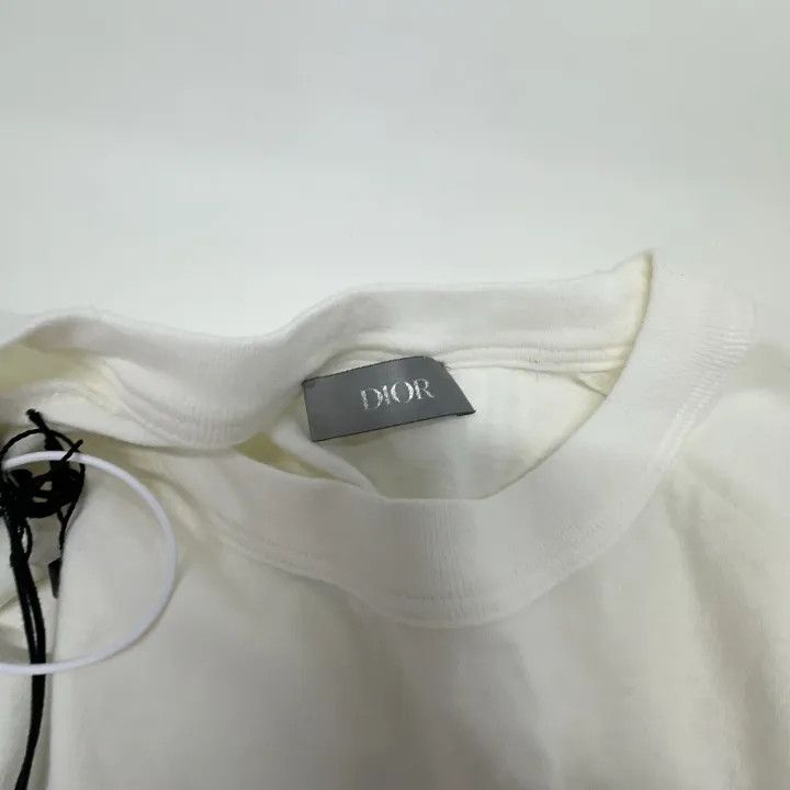 Dior Dior Logo Embroidered Long Sleeve T-Shirt for Men 0079 Size US L / EU 52-54 / 3 - 6 Thumbnail