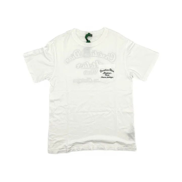 Dior Dior Christian Dior Atelier White Short Sleeve T-Shirt 0079 Size US L / EU 52-54 / 3 - 2 Thumbnail