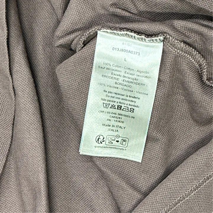 Dior Dior Embroidered Logo Casual Polo Shirt 0079 Size US L / EU 52-54 / 3 - 2 Thumbnail