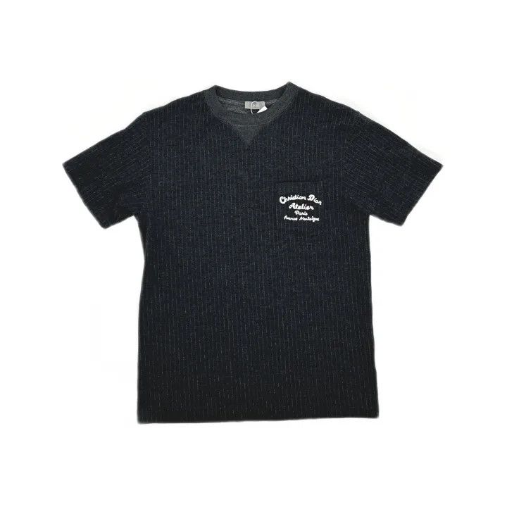 Dior Dior Gray Letter Print Casual T-Shirt 0079 Size US L / EU 52-54 / 3 - 2 Thumbnail