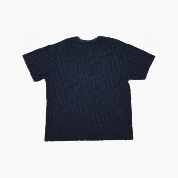 Dior Dior SS21 Oblique Print Cotton T-Shirt 0079 Size US L / EU 52-54 / 3 - 3 Thumbnail