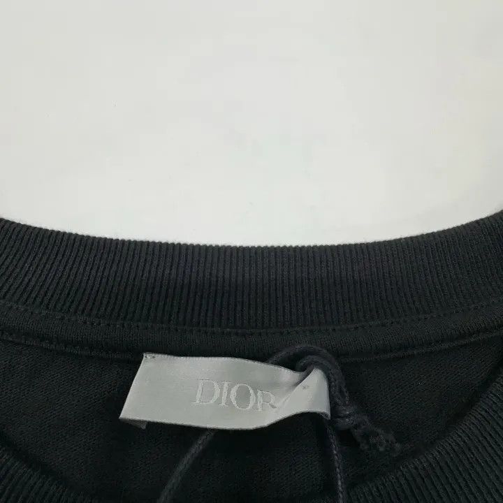 Dior Dior Logo Print Black Short Sleeve T-Shirt 0079 Size US L / EU 52-54 / 3 - 5 Thumbnail