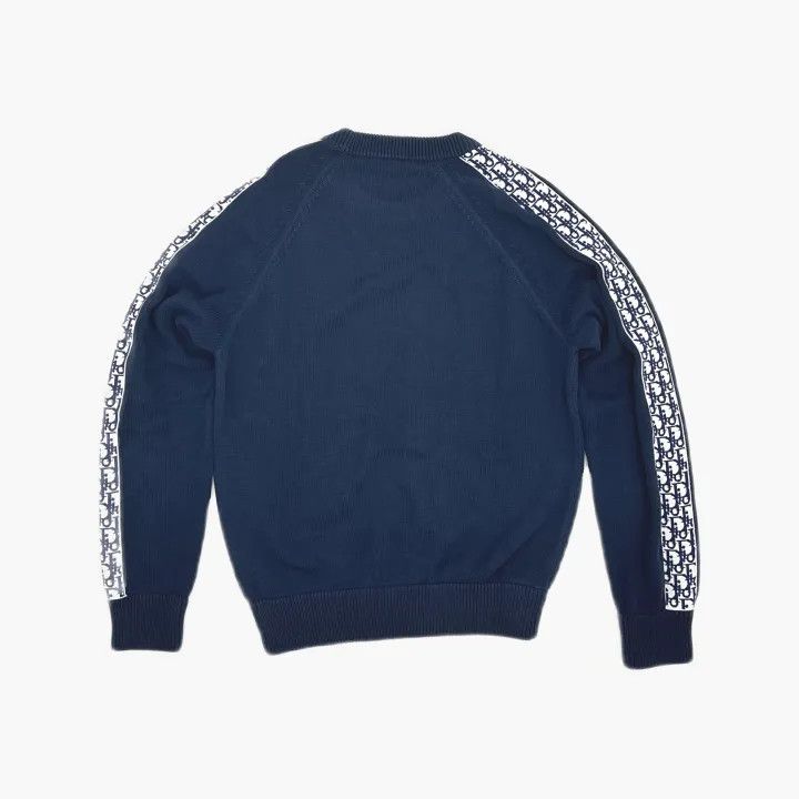 Dior Dior Blue Knitted Sweater for Men 0079 Size US L / EU 52-54 / 3 - 3 Thumbnail