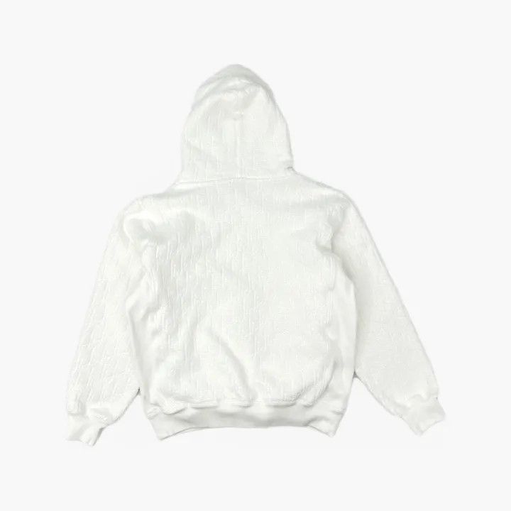 Dior Dior White Printed Hoodie for Men 0079 Size US L / EU 52-54 / 3 - 3 Thumbnail