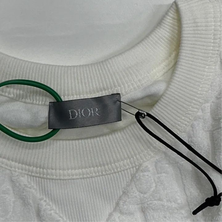Dior Dior Oblique Print Cotton Short Sleeve T-Shirt 0079 Size US L / EU 52-54 / 3 - 2 Thumbnail