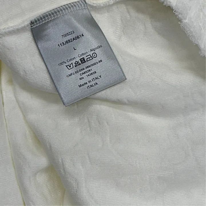 Dior Dior Oblique Print Cotton Short Sleeve T-Shirt 0079 Size US L / EU 52-54 / 3 - 3 Thumbnail