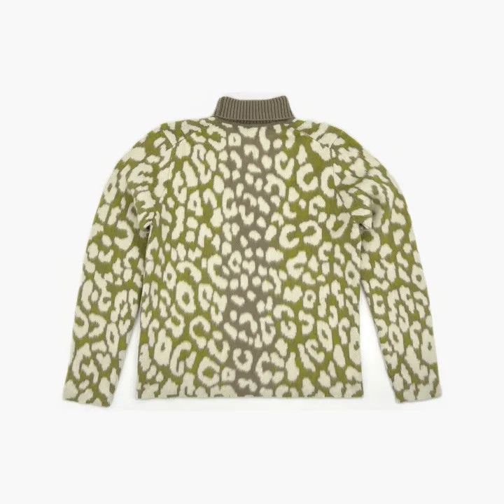 Dior Dior Yellow Leopard Pattern High Neck Sweater 0079 Size US L / EU 52-54 / 3 - 3 Thumbnail