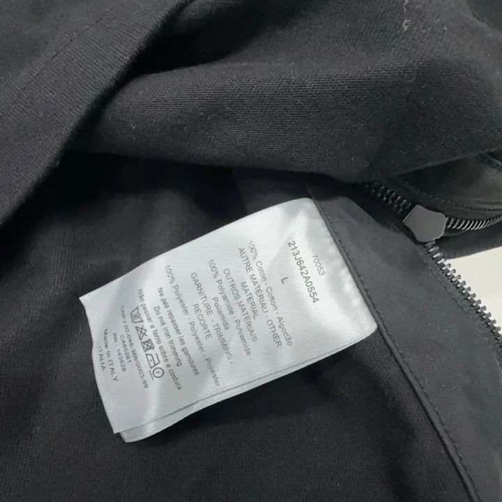 Dior Dior x Sacai Oversized Black Crew Neck Sweatshirt 0079 Size US L / EU 52-54 / 3 - 4 Thumbnail