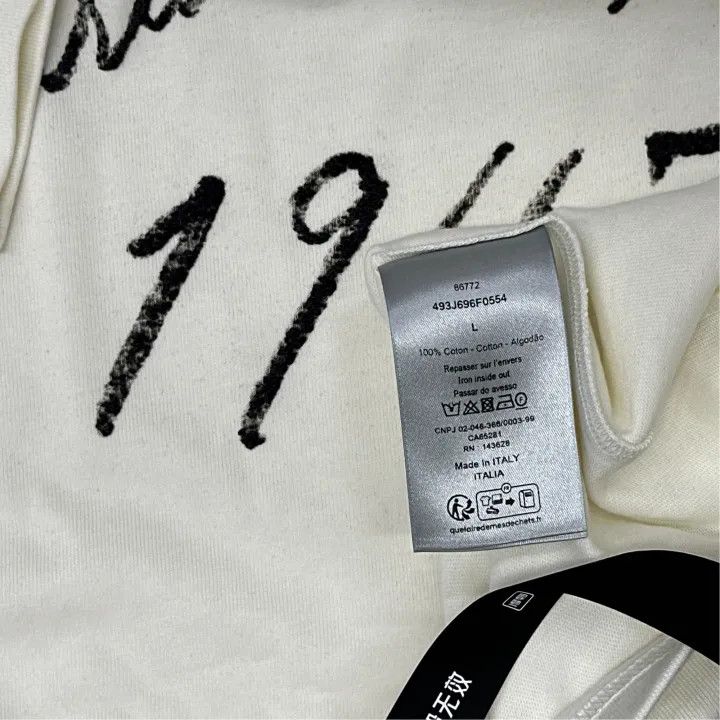 Dior Dior Letter Print Relaxed T-Shirt for Men 0079 Size US L / EU 52-54 / 3 - 3 Thumbnail