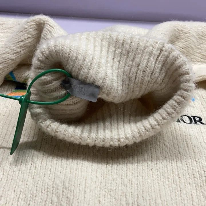Dior Dior x Kenny Scharf Embroidered Long Sleeve Knitwear 0079 Size US L / EU 52-54 / 3 - 8 Thumbnail