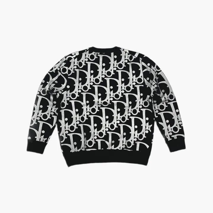 Dior Dior Graphic Print Long Sleeve Sweater for Men 0079 Size US L / EU 52-54 / 3 - 3 Thumbnail
