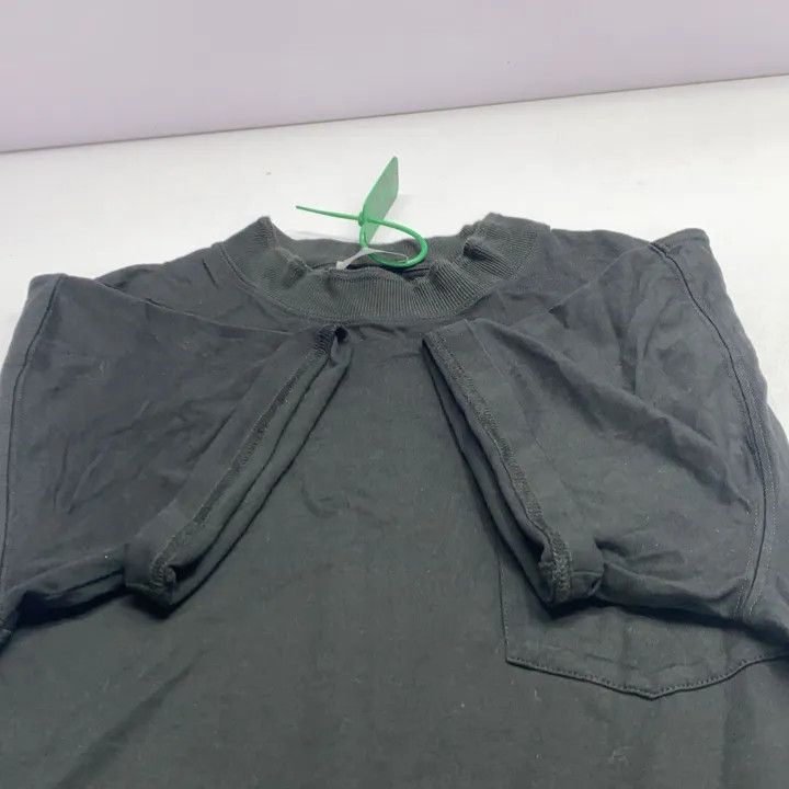 Dior Dior Black Logo Embroidered Short Sleeve T-Shirt 0079 Size US M / EU 48-50 / 2 - 7 Thumbnail