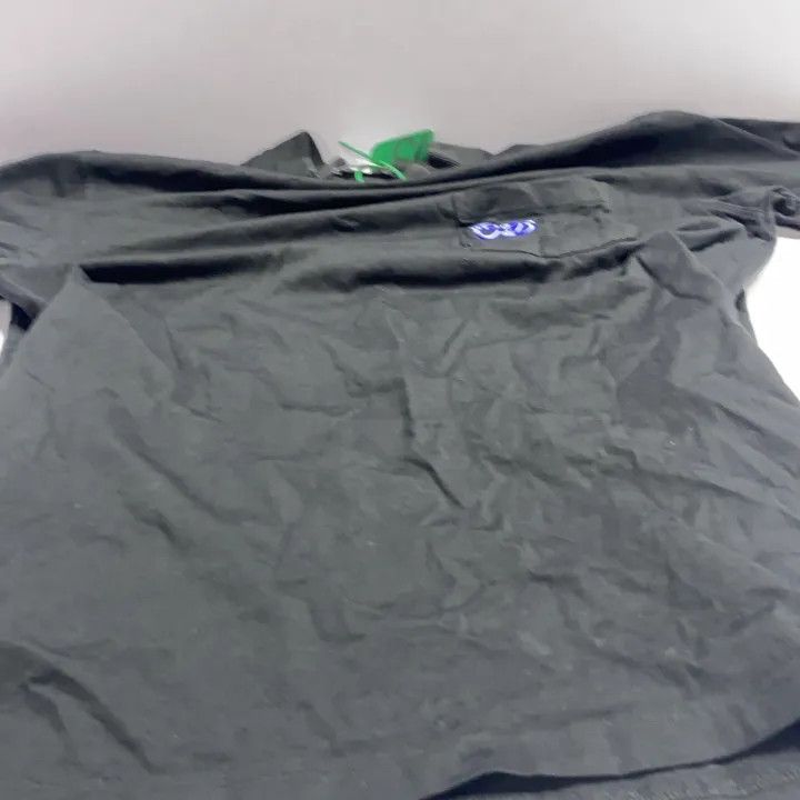 Dior Dior Black Logo Embroidered Short Sleeve T-Shirt 0079 Size US M / EU 48-50 / 2 - 8 Thumbnail