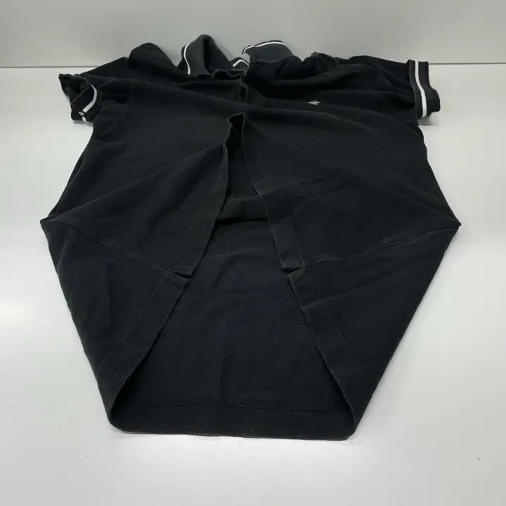Dior Dior Striped Bee Embroidered Black Polo Shirt 0079 Size US M / EU 48-50 / 2 - 12 Thumbnail