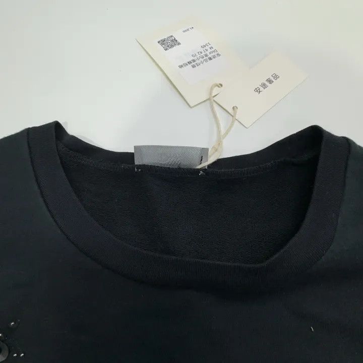 Dior Dior SS21 Black Crewneck Bee Logo T-Shirt 0079 Size US M / EU 48-50 / 2 - 7 Thumbnail