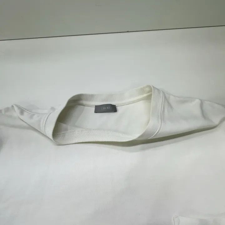 Dior Dior White Bee Pocket T-Shirt for Men 0079 Size US M / EU 48-50 / 2 - 6 Thumbnail